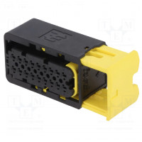 Connector: automotive; socket; for panel mounting; PIN: 13; 12VDC