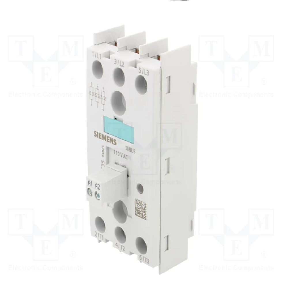 Relay Solid State 25A Uswitch 48 To 600VAC 3 Phase DIN On Panel