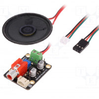 Sensor: sound; I2S; 3.3VDC; IC: MSM261S4030H0; Arduino