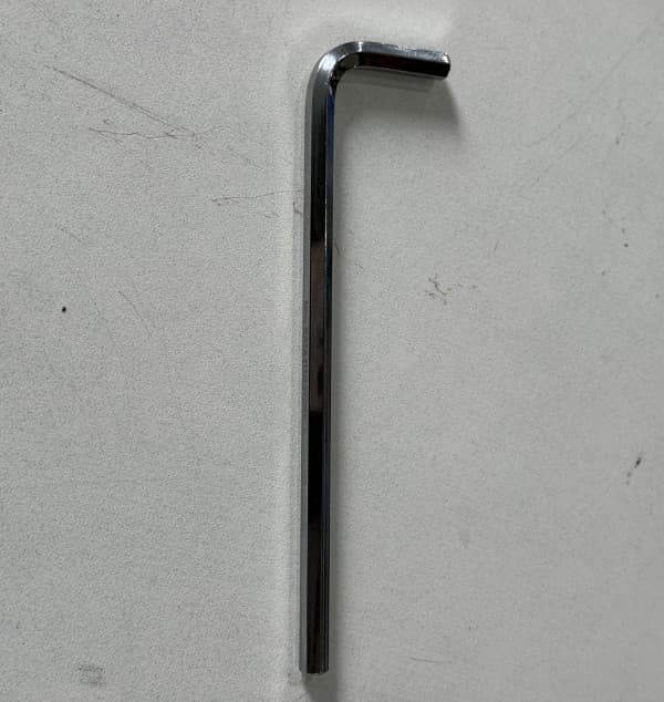 Cây Lục Giác 6 mm Đầu Bằng Chữ L Dài SATA 81312