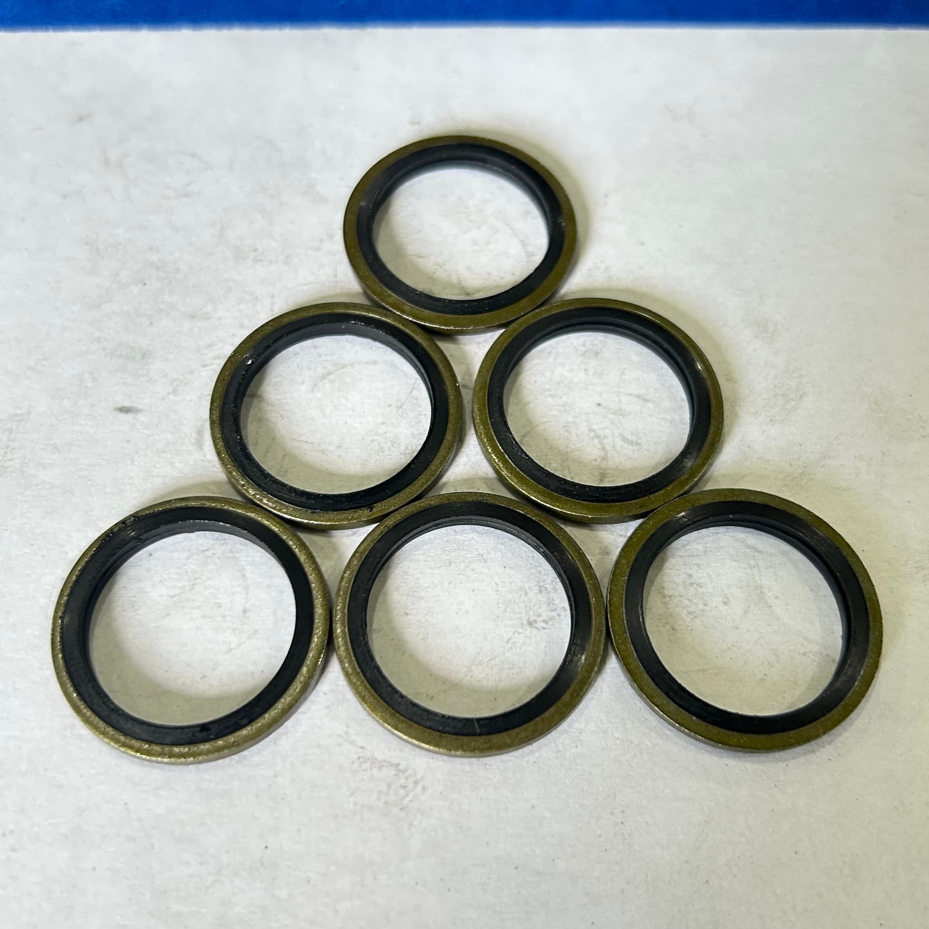 Lông Đền Dầu (Bonded Seal) Cao Su NBR D22 (ID22.5xOD30x2.0)
