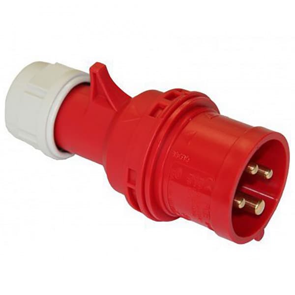 Phích cắm di động PCE 16A-400V-4P-6H-IP44