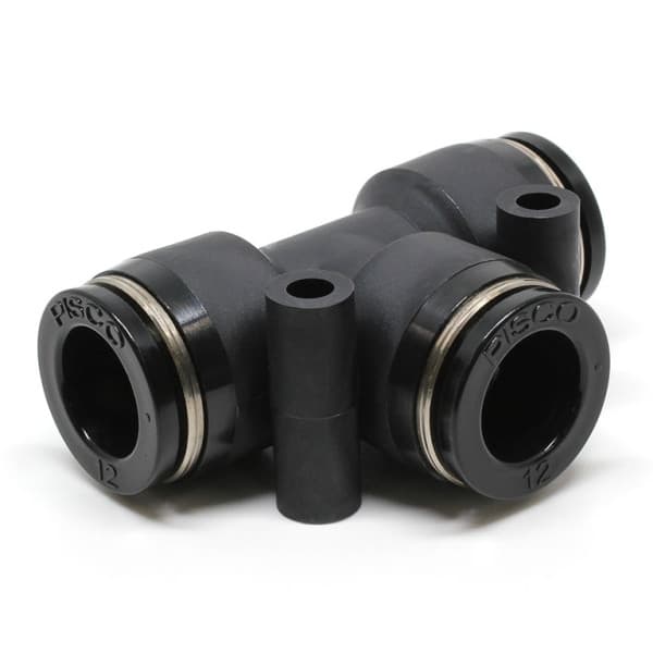 Đầu Nối Nhanh Khí Nén Chữ T Phi 12mm Pisco PE12