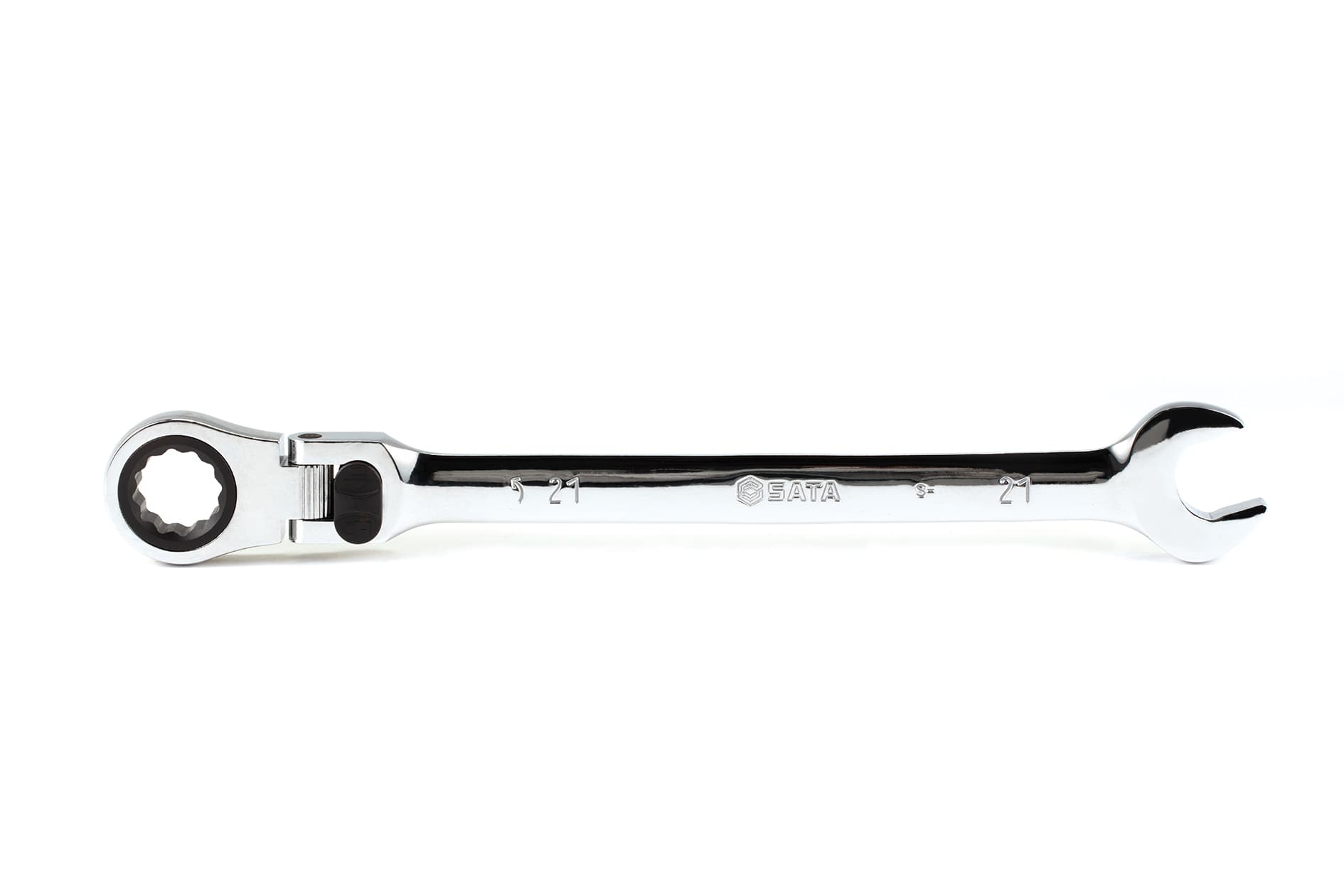 Cờ Lê Vòng Miệng Lắc Léo Tự Động Có Khóa 21 mm SATA 46814