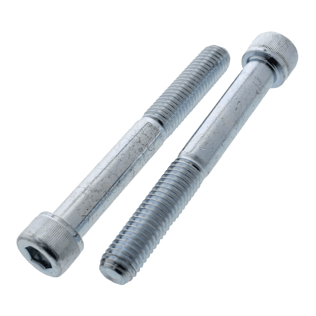 Lục Giác Chìm Đầu Trụ Thép Mạ Kẽm GR 8 UNC 1/4-20 x 2 Ren Lửng (10Cái/Bịch)
