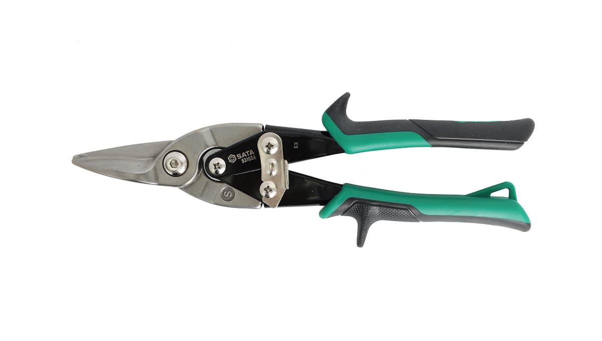 Kéo Cắt Tôn Mũi Thẳng Dài 10 inch SATA 93103 A