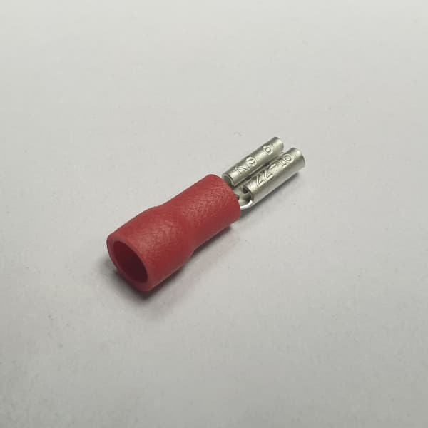 Đầu Cosse Ghim Cái Cách Điện 0.5-1.5 mm2 KST Màu Đỏ FDV1-110(8)