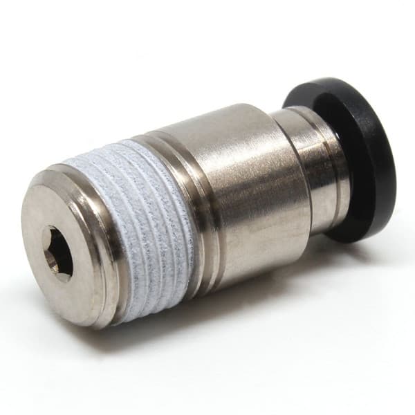 Đầu Nối Nhanh Khí Nén Thẳng Phi 4mm Ren Ngoài R1/8 Pisco POC4-01