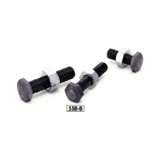 Bulong Dừng Kèm Tán Mạ Đen Đầu Bầu M3x10 NBK Dòng SSB B