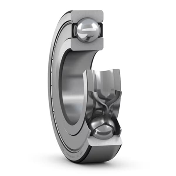 Vòng Bi Cầu Rãnh Sâu SKF 6000-2Z/C3 (10x26x8) Nắp Chắn Thép (Hai Bên)