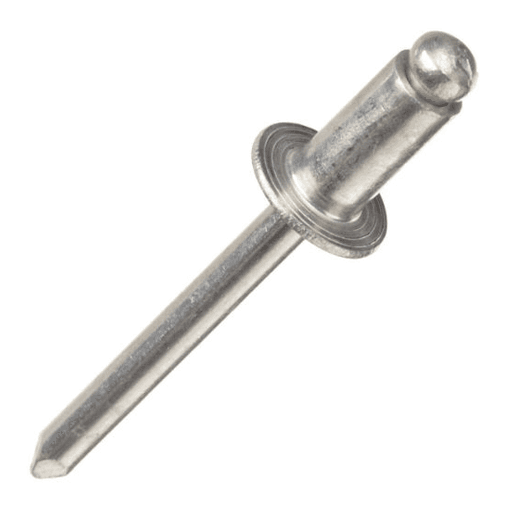 Rivet Nhôm 4.8mm OD, 16mm Lg, Vành 16mm