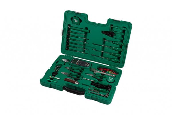 Bộ Dụng Cụ Sửa Điện Chuyên Nghiệp 53 Chi Tiết SATA 09535