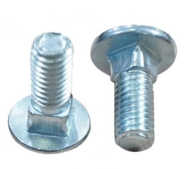 Bulong Cổ Vuông Thép Mạ Kẽm 4.8 DIN603 M5x16