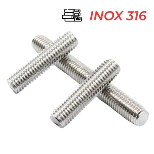 Guzong Inox 316 M14x80 (2 Tán + 2 LĐP)