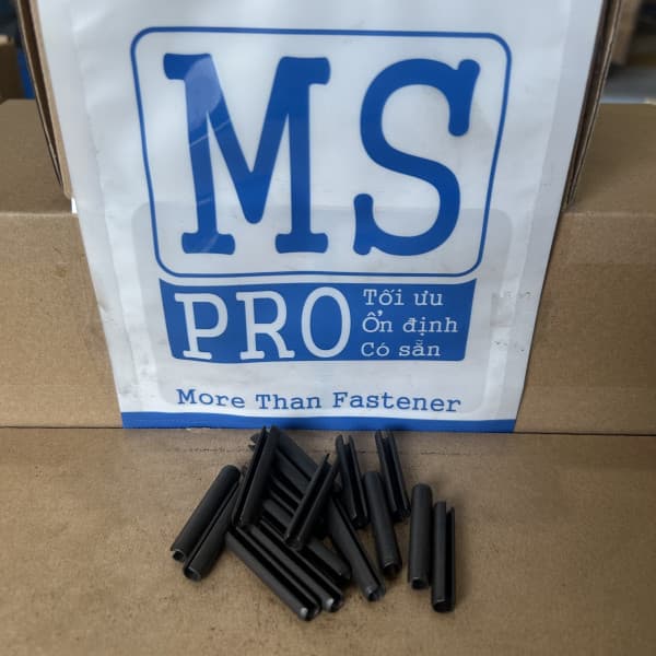 Chốt Ống DIN1481 Thép 65Mn Đen D6x35mm