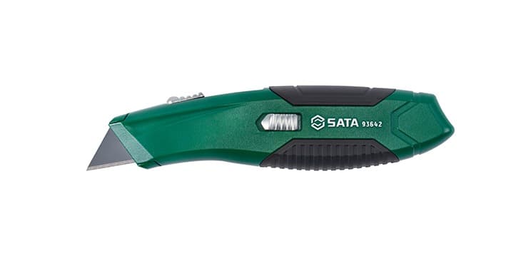 Dao Rọc Giấy Hợp Kim Kẽm 5 Lưỡi Phụ SATA 93642