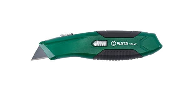 Dao Rọc Giấy Hợp Kim Kẽm 5 Lưỡi Phụ SATA 93642