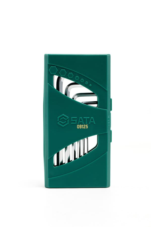 Bộ Lục Giác Đầu Bằng Chữ L Dài 7 Chi Tiết Sata 09125