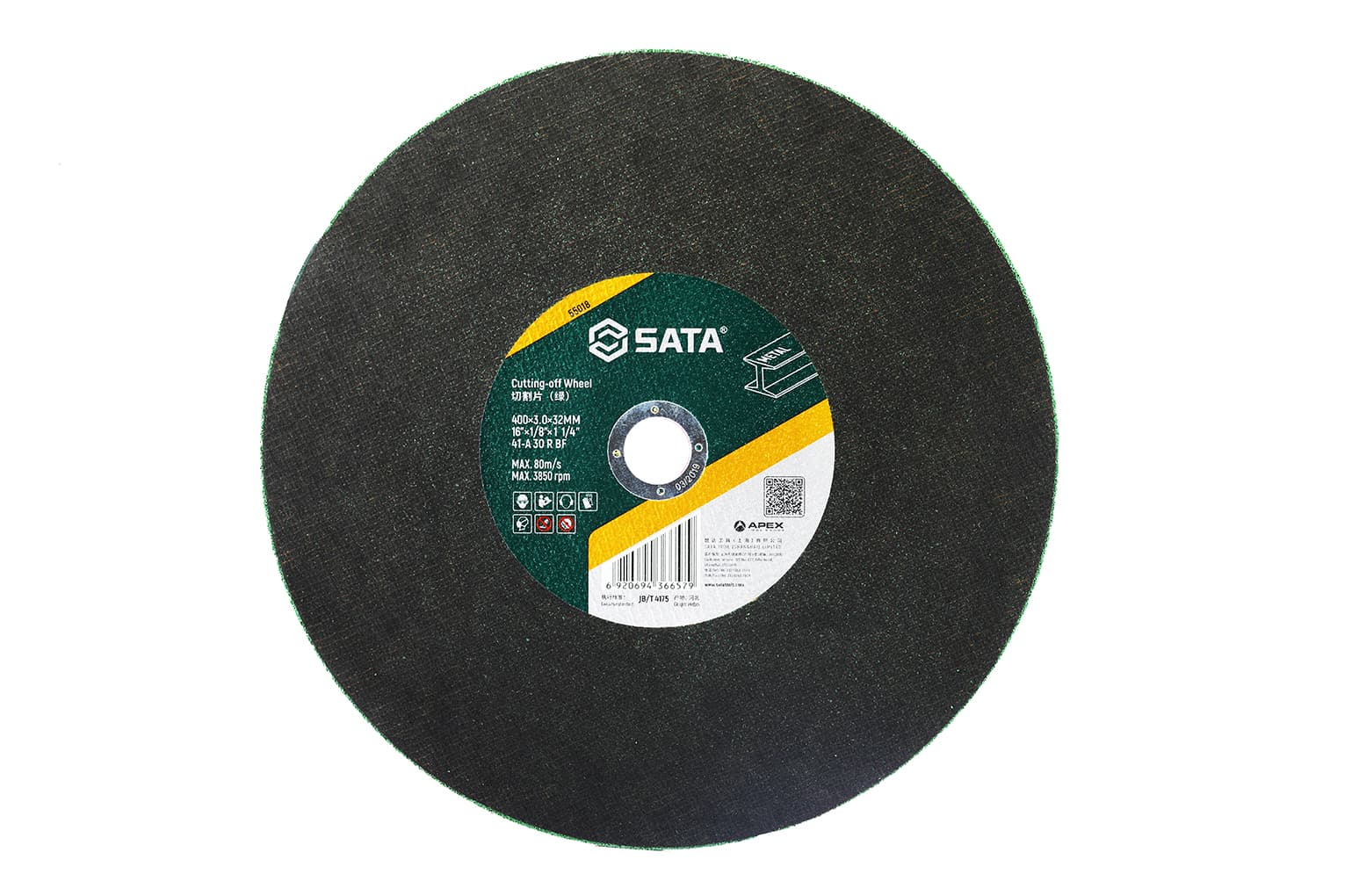 Đá Cắt Kim Loại Xanh Lá 400×3.0×32 mm SATA 55018