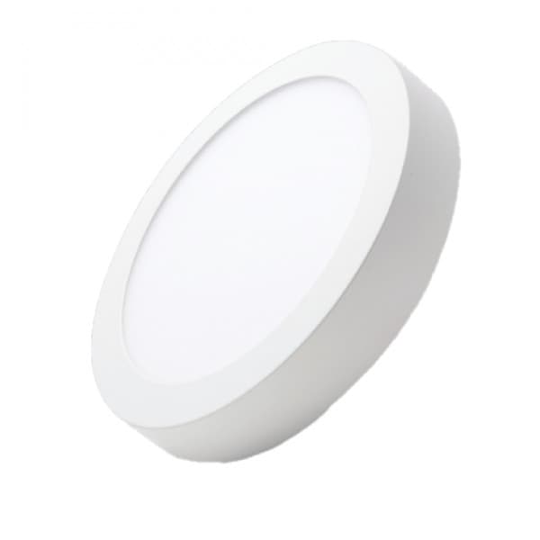 Đèn Led Panel Ốp Trần Thân Tròn Trắng 12W MPE SRPL-12T Màu Trắng