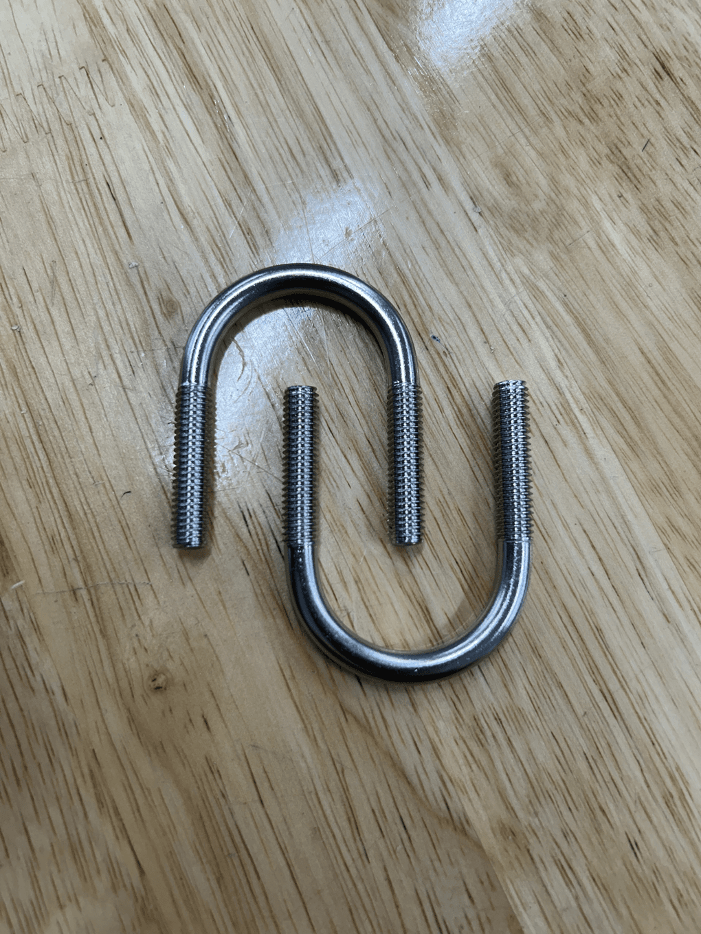 Cùm U Inox 304 DN20 M10x27-58mm