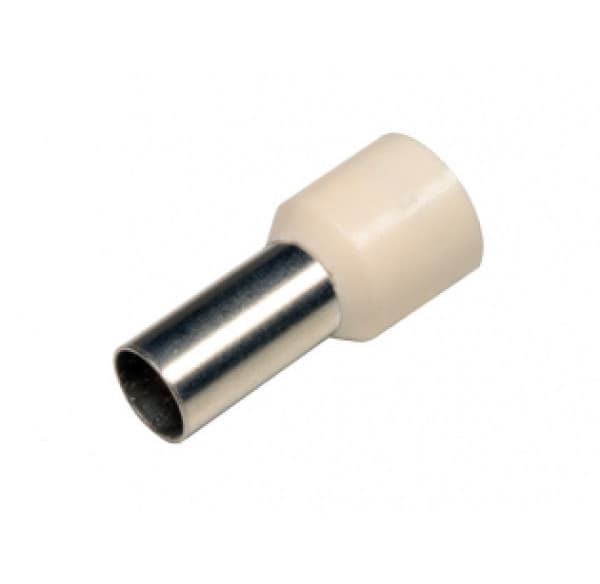 Cosse Pin Rỗng Nhựa 10mm Màu Trắng Đục KST E10-12-IVORY
