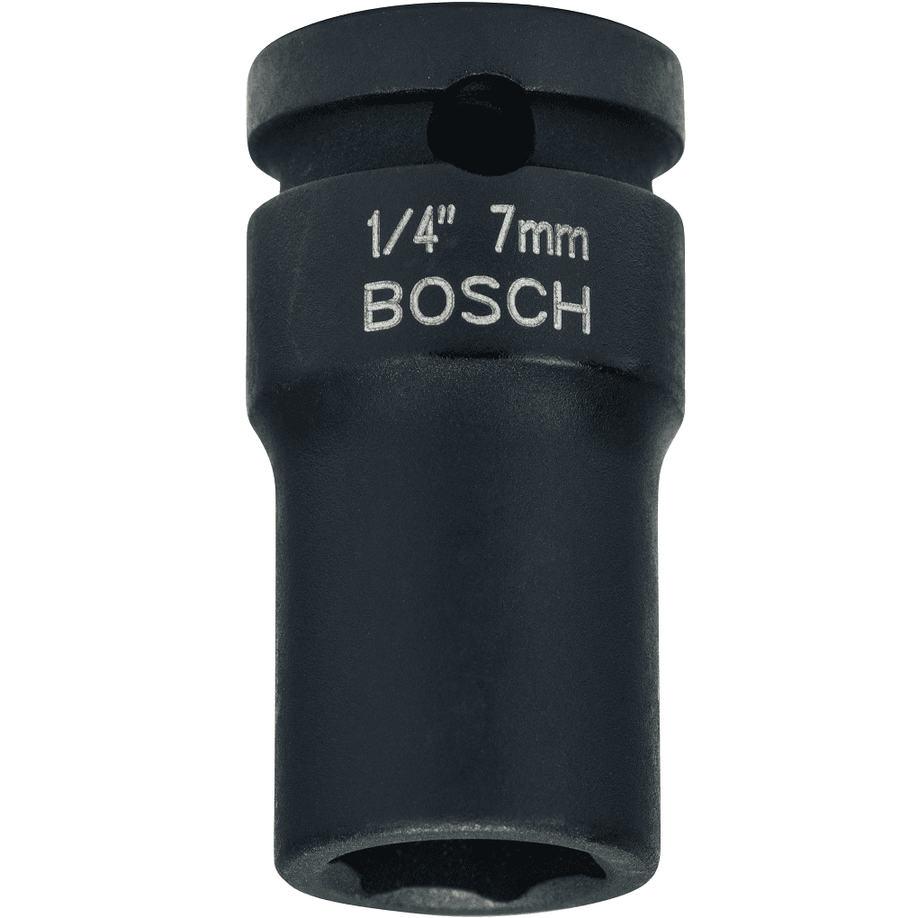 Đầu tuýp 1/4inch, đầu 7, L=25mm Bosch 1608551003