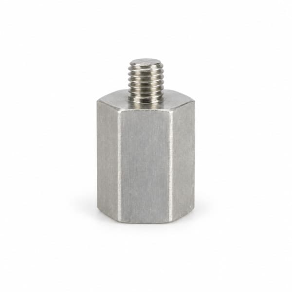 Đầu Nối Chuyển Đổi M5x0.8 - 1/8NPT Inox 303Cu