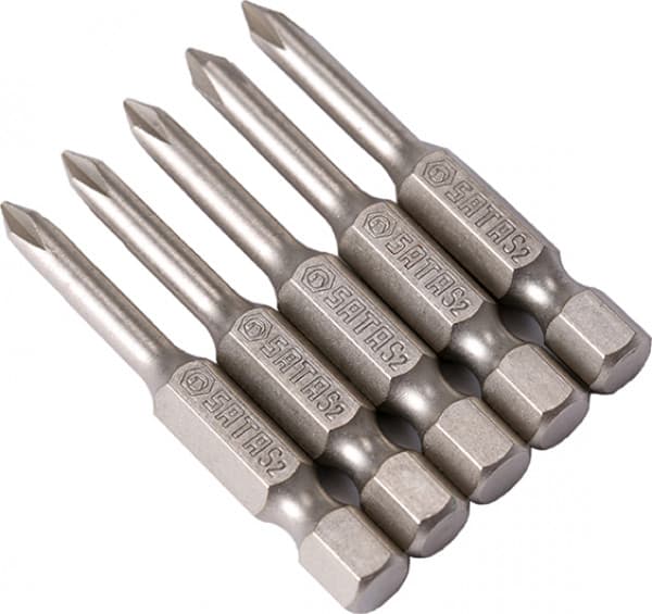 Bộ Mũi Vít Bake 5 Chi Tiết 1/4 inch #0×50 mm SATA 59321