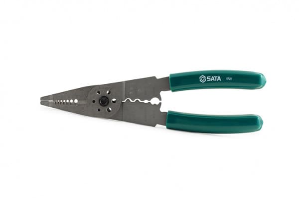 Kìm Cắt - Tuốt Dây 8 inch/200 mm SATA 97521