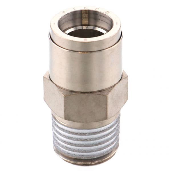 Đầu Nối Nhanh Khí Nén Thẳng Phi 8mm Ren Ngoài R1/4 Pisco KC8-02