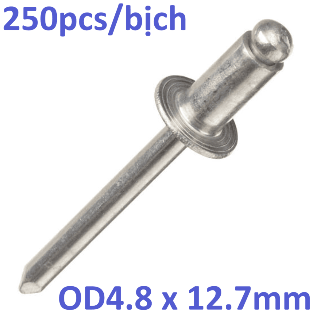 Rivet Nhôm OD4.8x12mm (250 Cái)