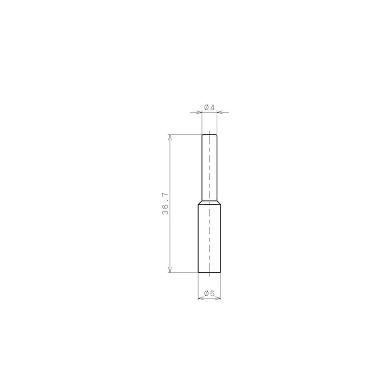 Bản vẽ kỹ thuật Ống Nối Đầu Nối Nhanh, Loại Giảm Pisco PIG6-4W