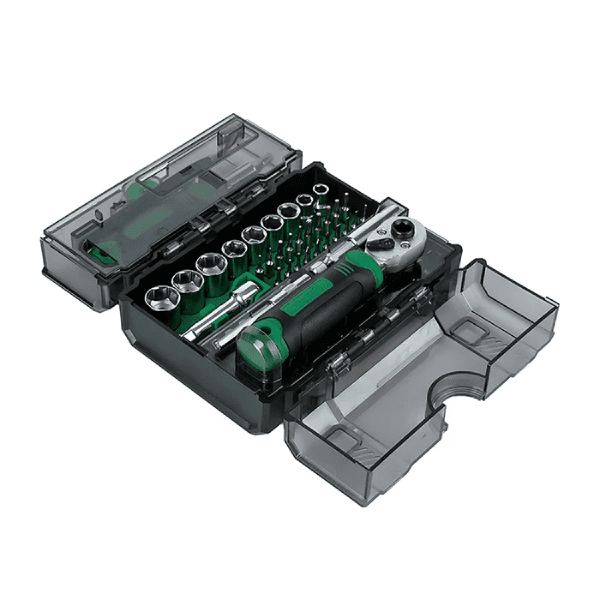 Bộ Tuốc Nơ Vít Và Cần Siết Lực Tổng Hợp 78 Chi Tiết SATA 05498 A