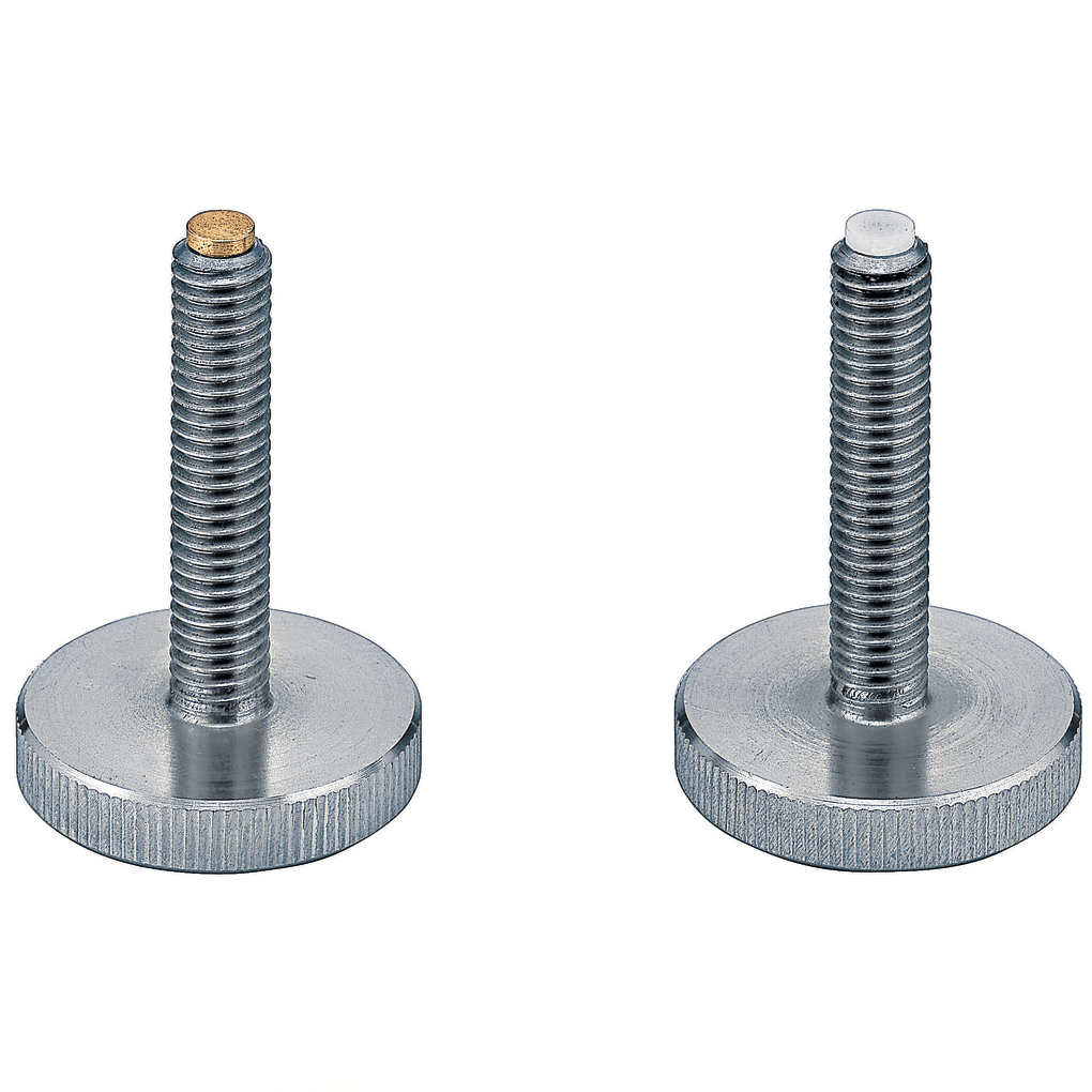 Bulong Vặn Tay Inox 303 Có Pad - (Polyacetal Pad) NOOSP3-6