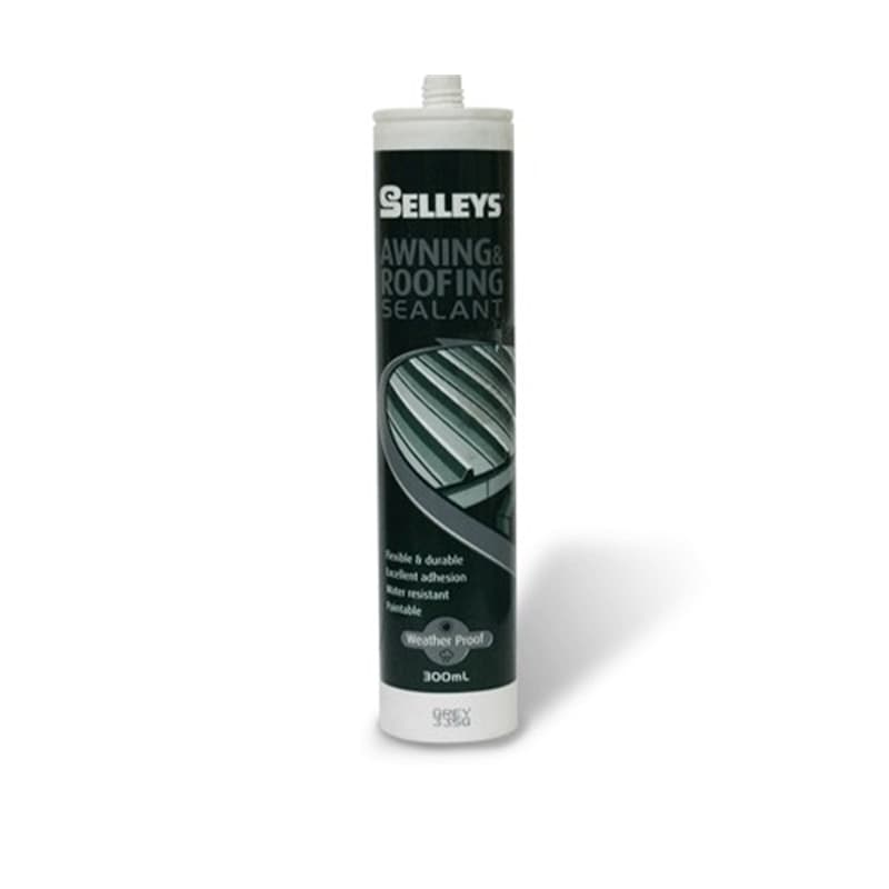 Keo Chống Dột Mái Tôn Selleys Awning & Roofing Sealant Grey 300ml (24 Chai/Thùng)