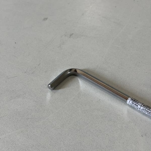 Cây Lục Giác 6 mm Chữ L Đầu Bằng Siêu Dài SATA 80312