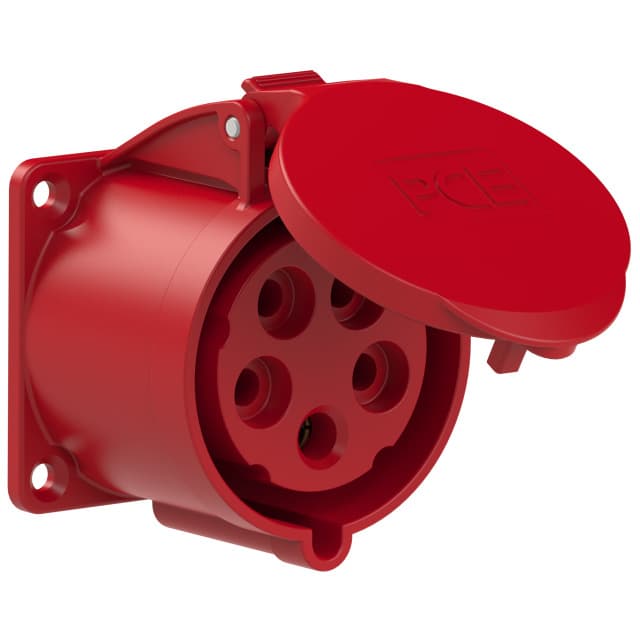 Ổ cắm gắn âm dạng thẳng PCE 16A-400V-5P-6H-IP44