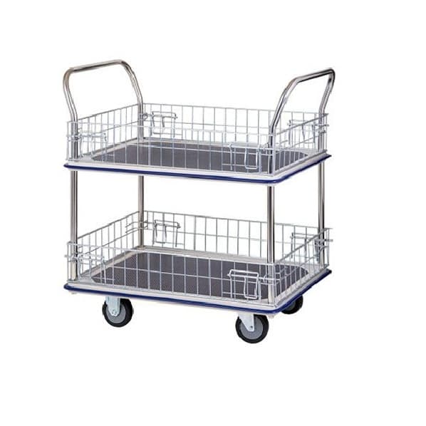 Xe đẩy hàng 2 tầng có lưới bảo vệ SUMO Thái Lan HL-120M