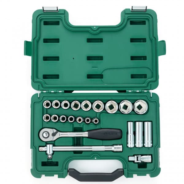 Bộ Đầu Tuýp 23 Chi Tiết 1/2 inch - Hệ Mét SATA 09005