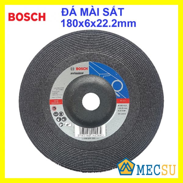 Đá mài sắt 180x6.6x22.2mm Bosch 2608600264