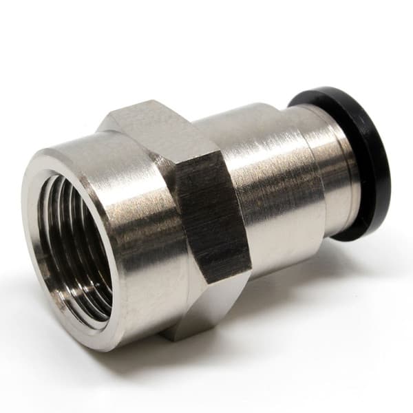 Đầu Nối Nhanh Khí Nén Thẳng Phi 10mm Ren Trong R3/8 Pisco PCF10-03