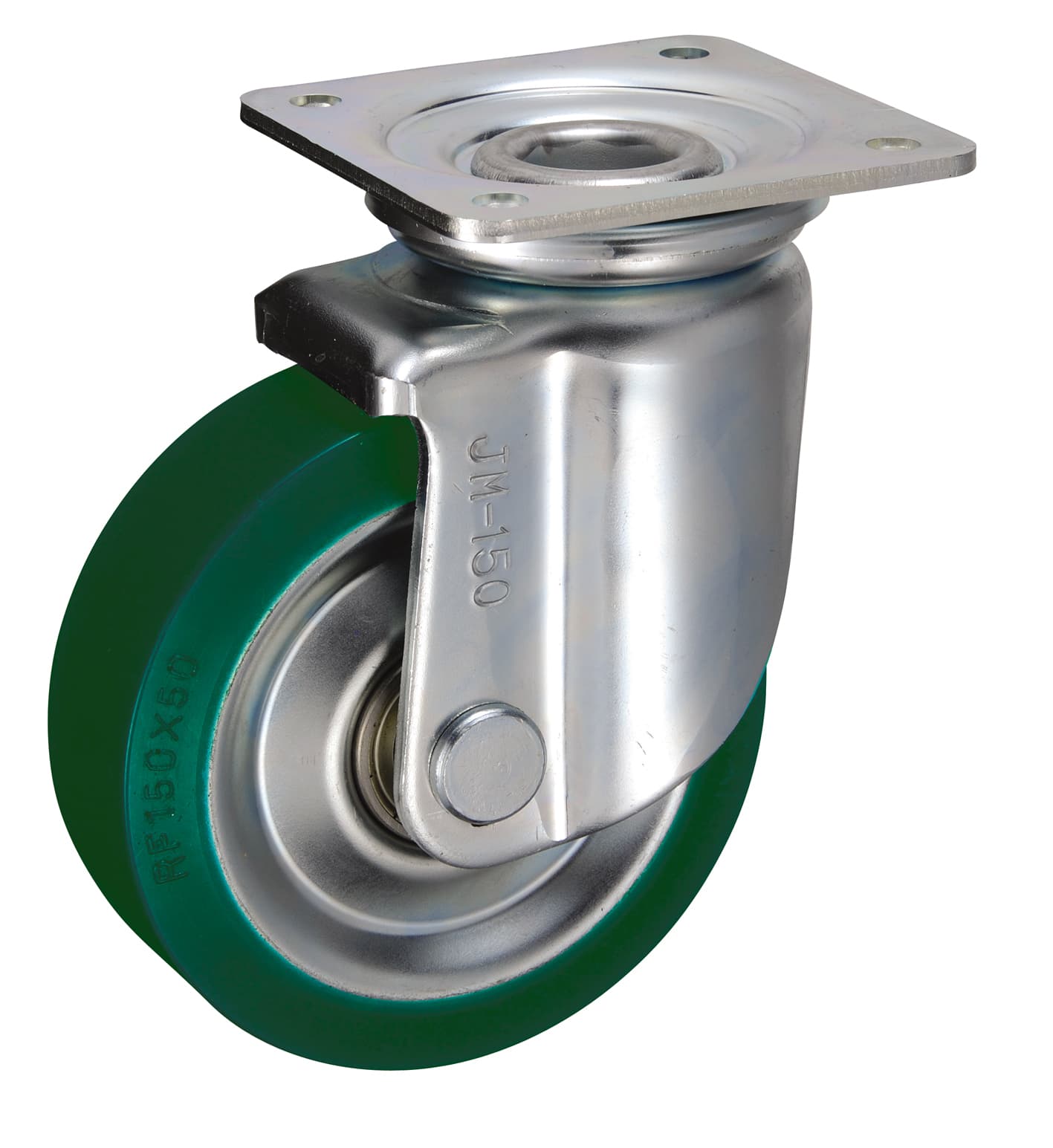 Bánh Xe Tải Nặng PU Xoay Không Phanh D150 UKAI RFJM-150