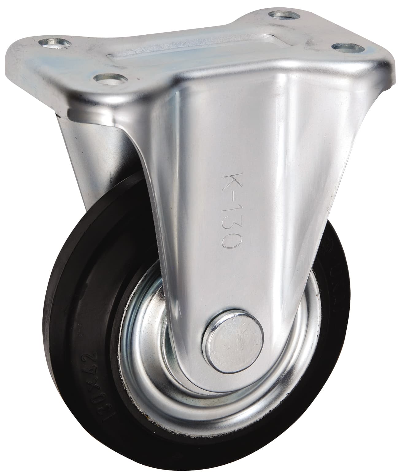 Bánh Xe Cao Su Cố Định Không Phanh D130 UKAI SK-130