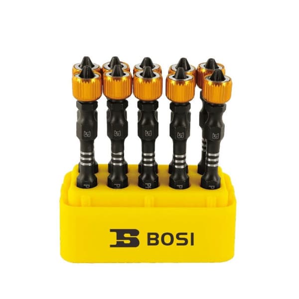 Mũi Vít Thạch Cao Có Vòng Chặn PH2x65 mm Bosi BS463150