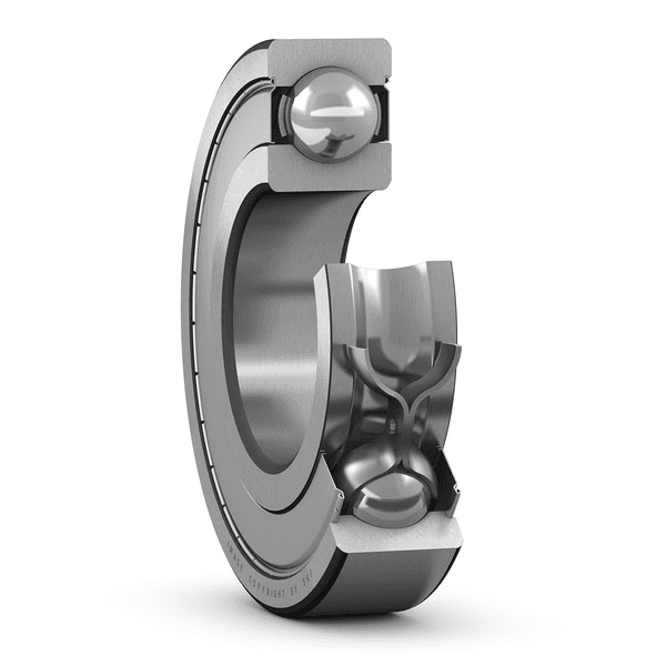 Vòng Bi Cầu Rãnh Sâu Có Phớt/Nắp 30x62x16mm SKF 6206-2Z/C3GJN