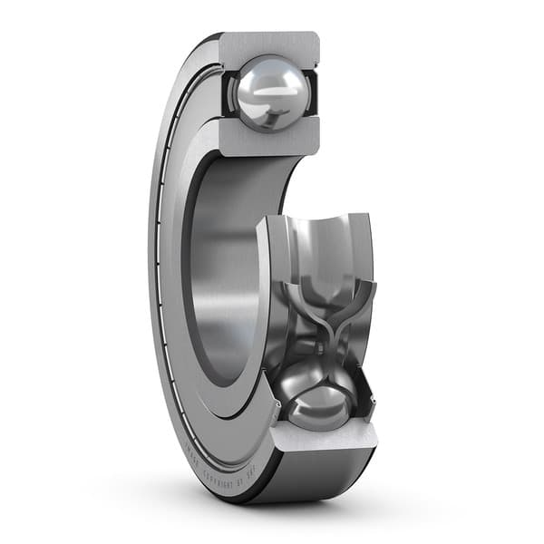 Vòng Bi Cầu Rãnh Sâu Có Phớt/Nắp 30x62x16mm SKF 6206-2Z/C3GJN