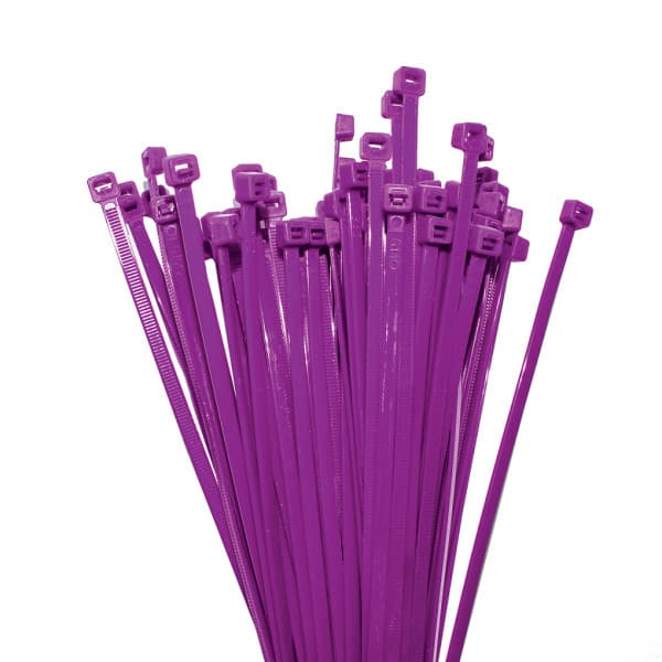 Dây Rút Nhựa Màu Tím KST 100 x 2.5 mm K-100M-PP