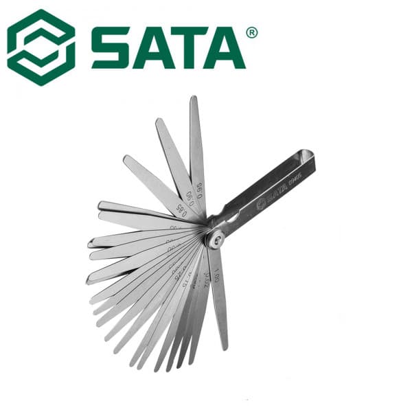 Bộ Thước Lá 23 Chi Tiết 0.05–1.00 mm SATA 09405
