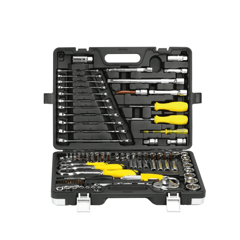 Bộ Đầu Tuýp 123 Chi Tiết Hệ Mét Đầu 1/4 3/8 Và 1/2 Inch Bosi BS511123